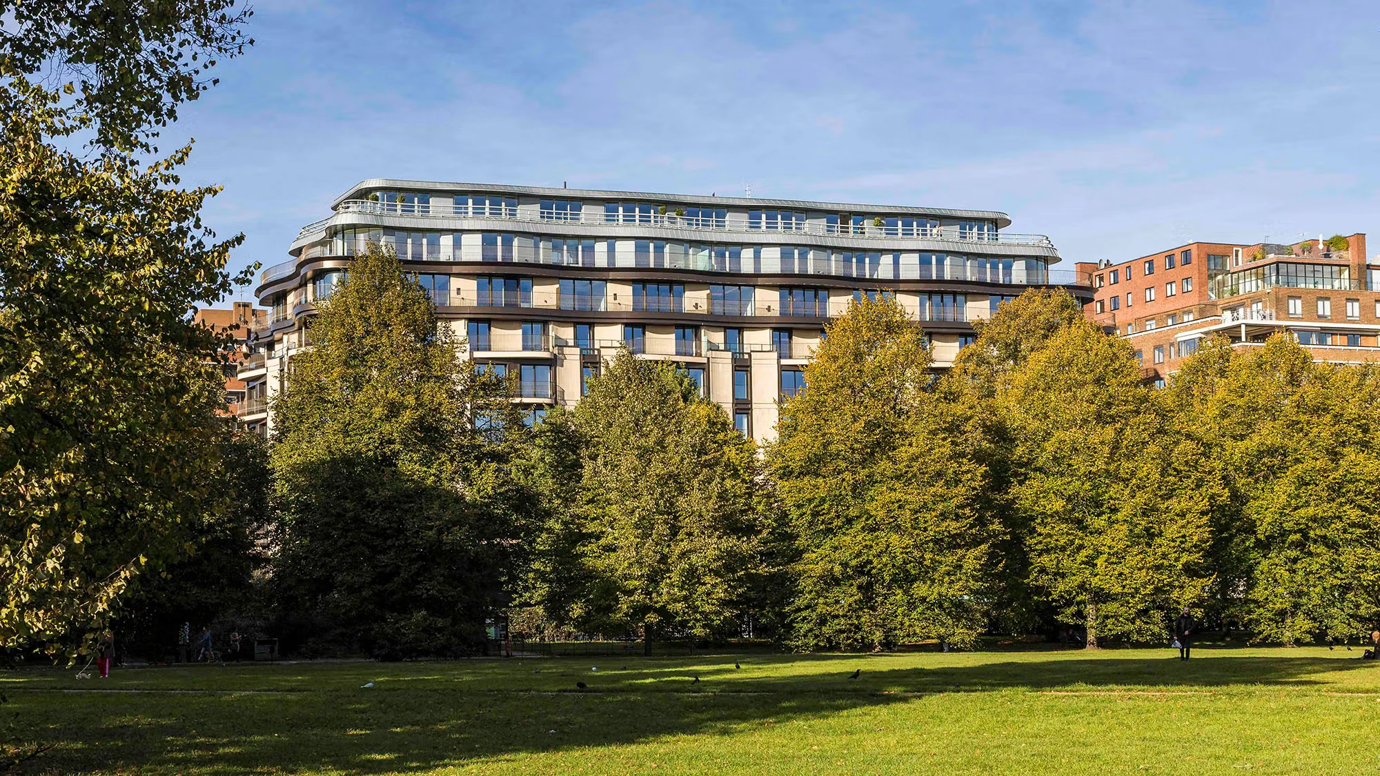 Park Modern Hyde Park Side Exterior With Park Views Bayswater London W2