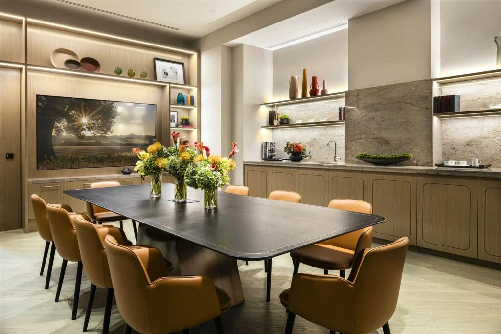 Park Modern Private Dining Room Business Suite Interior London W2
