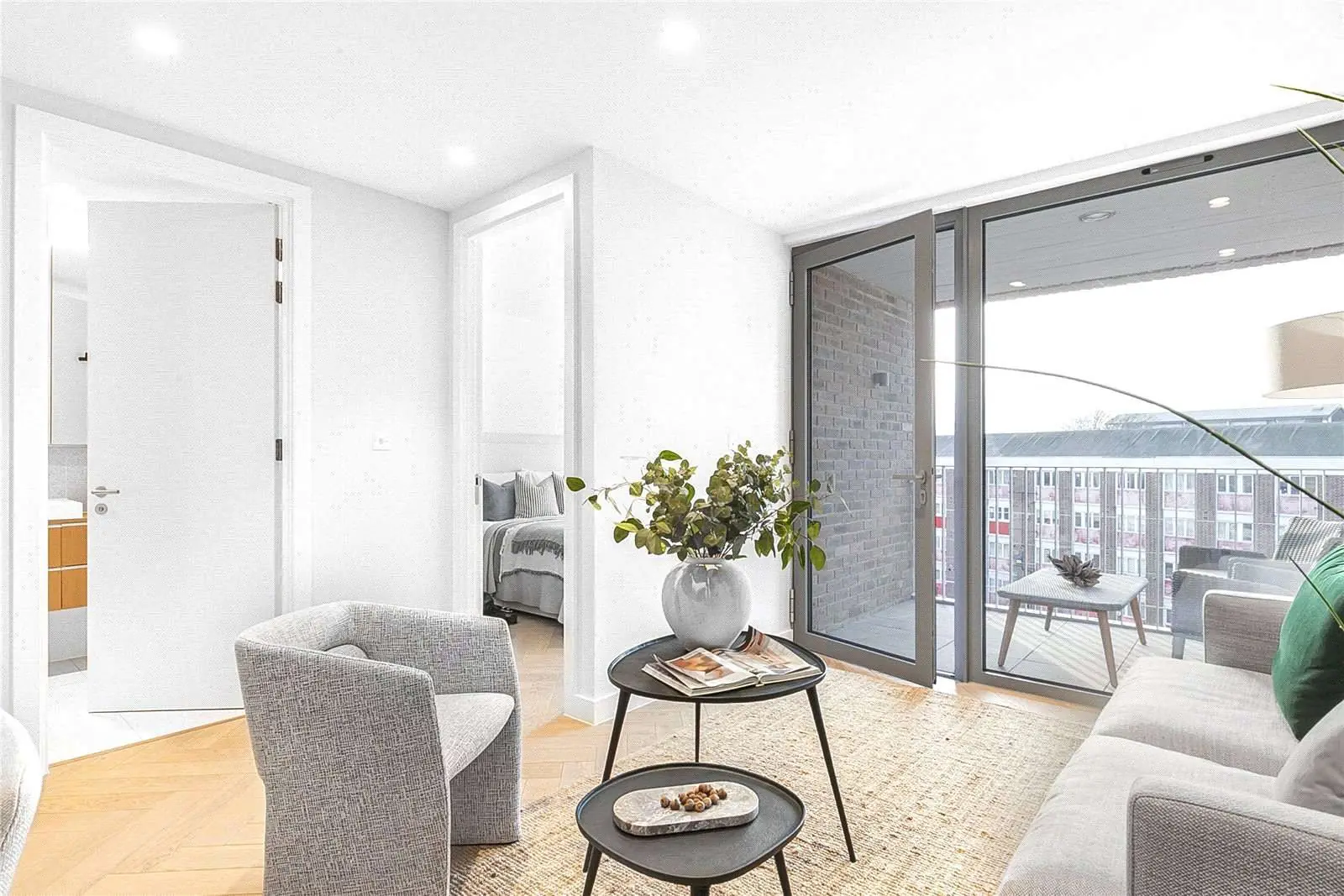 Parkhaus Hackney Downs E5 Living Room Balcony Access Hackney Views