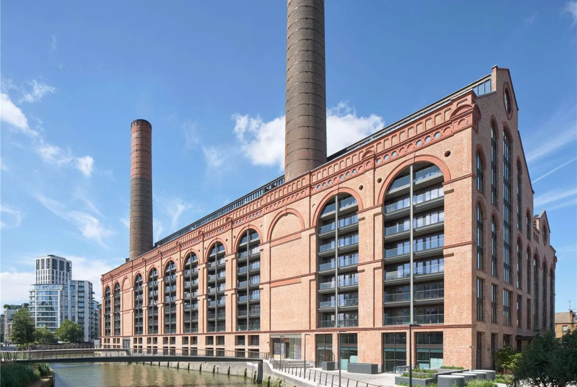 Powerhouse Chelsea Waterfront Chelsea London Sw10 0sw Power Station Chimney Creek Tower Albert Bridge Cgi