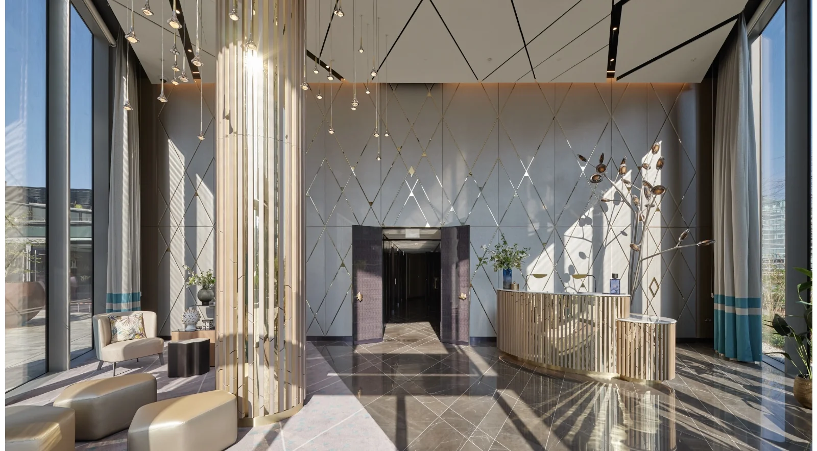 Powerhouse Chelsea Waterfront Sw10 0qd Luxury Lobby Concierge Reception London