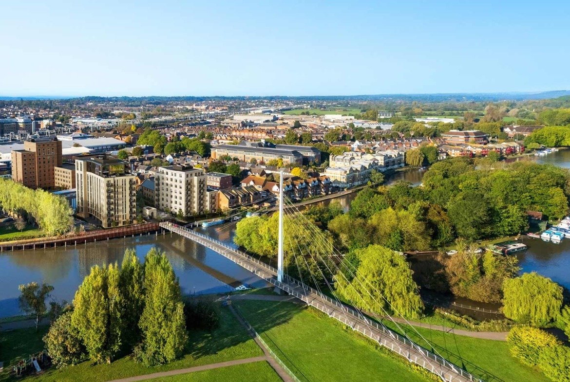 Reading Modern Apartments Building View