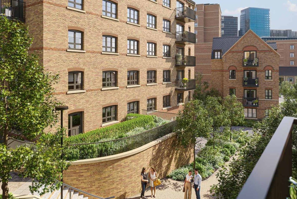 Reading Residential Development Garden Walkway