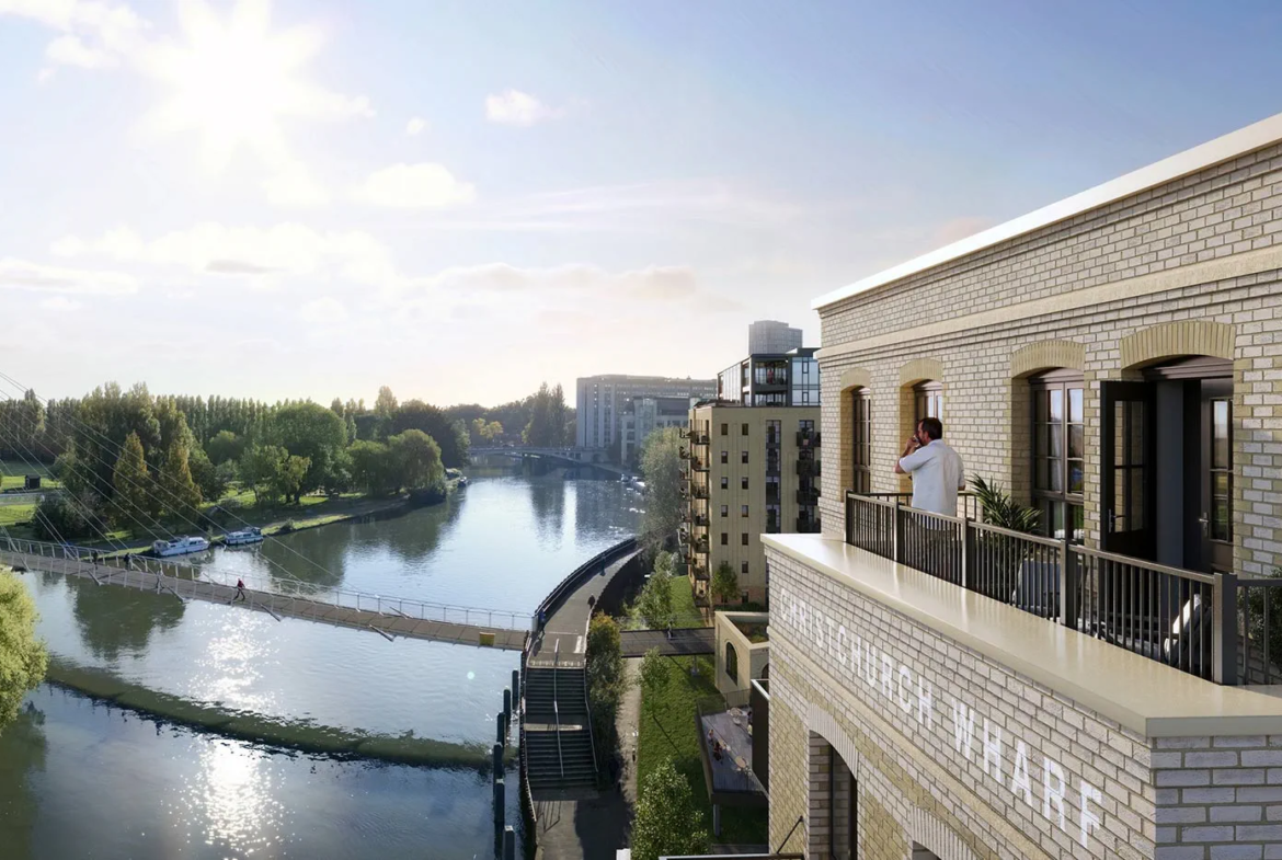 Reading Riverside Modern Development View