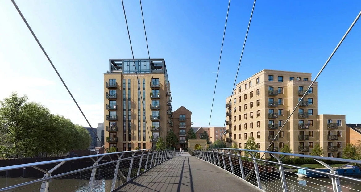 Reading Riverworks Riverside Balcony View 3bed