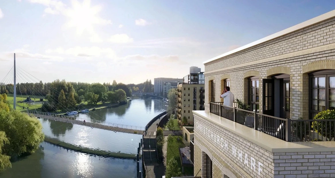 Reading Riverworks Warehouse Style Building