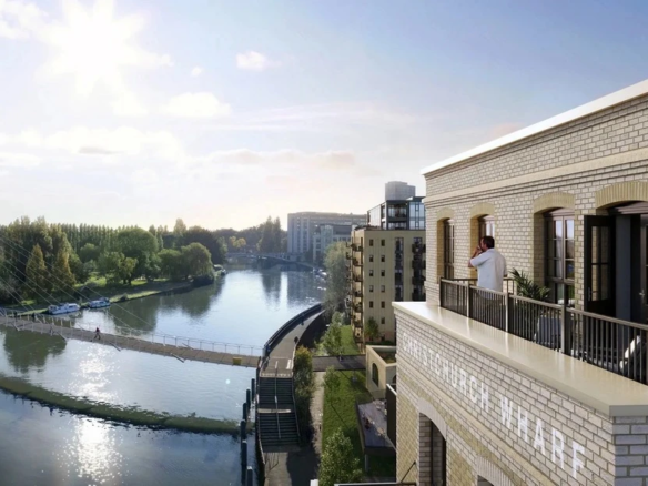 Reading Riverworks Warehouse Style Building