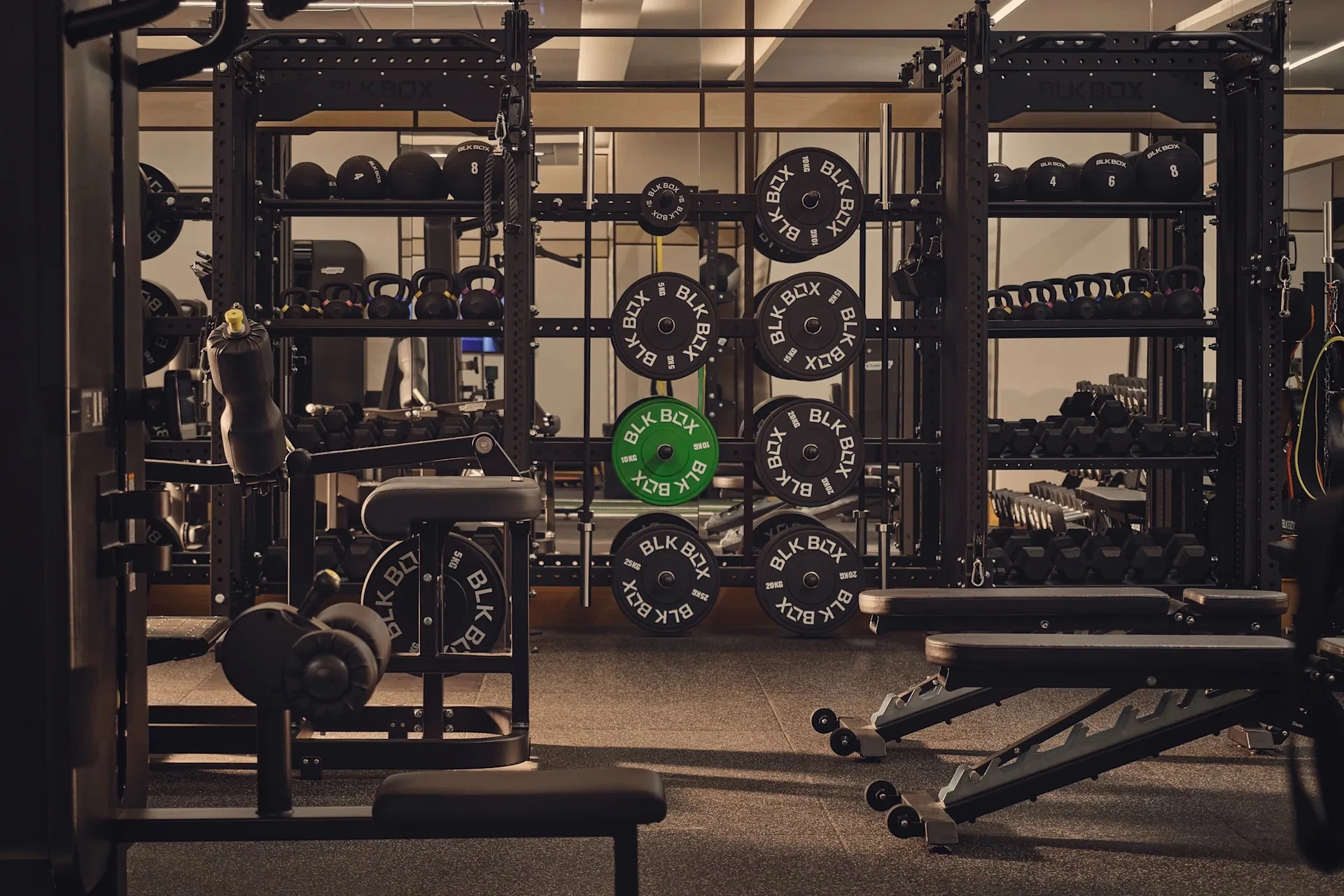 Seven Southbank Place Gym Weight Training Equipment