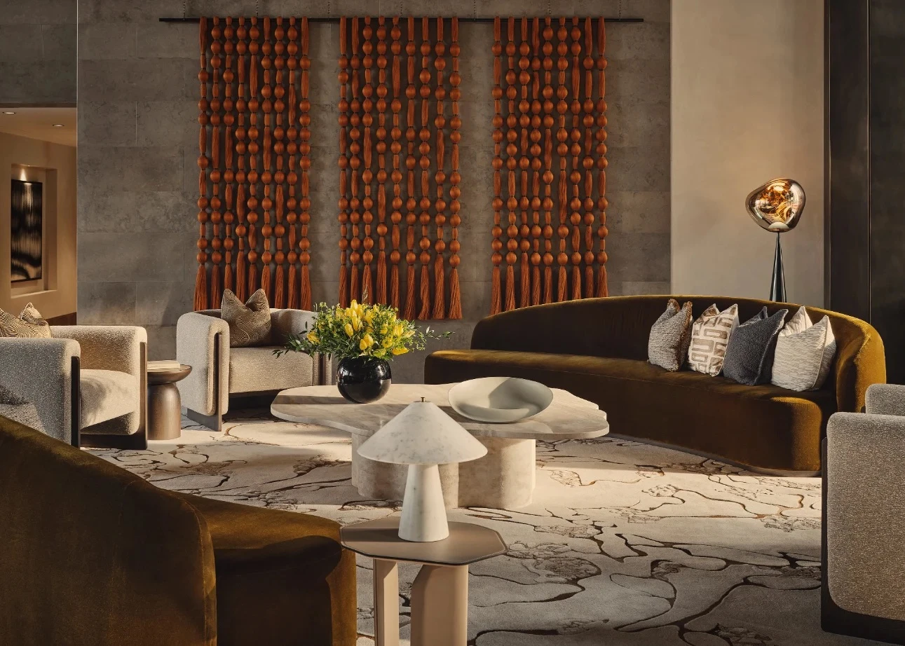 Seven Southbank Place Lobby Luxury Interior