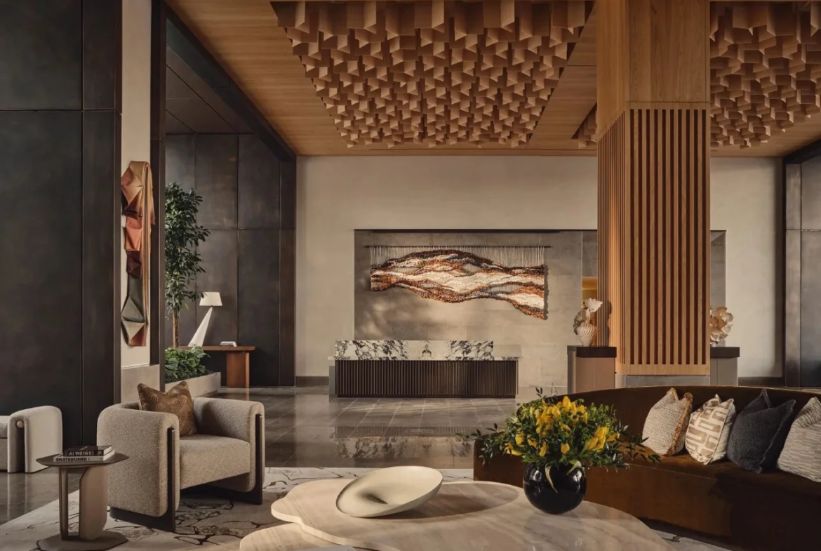 Seven Southbank Place Se1 Concierge Lobby Luxury Residents Reception London