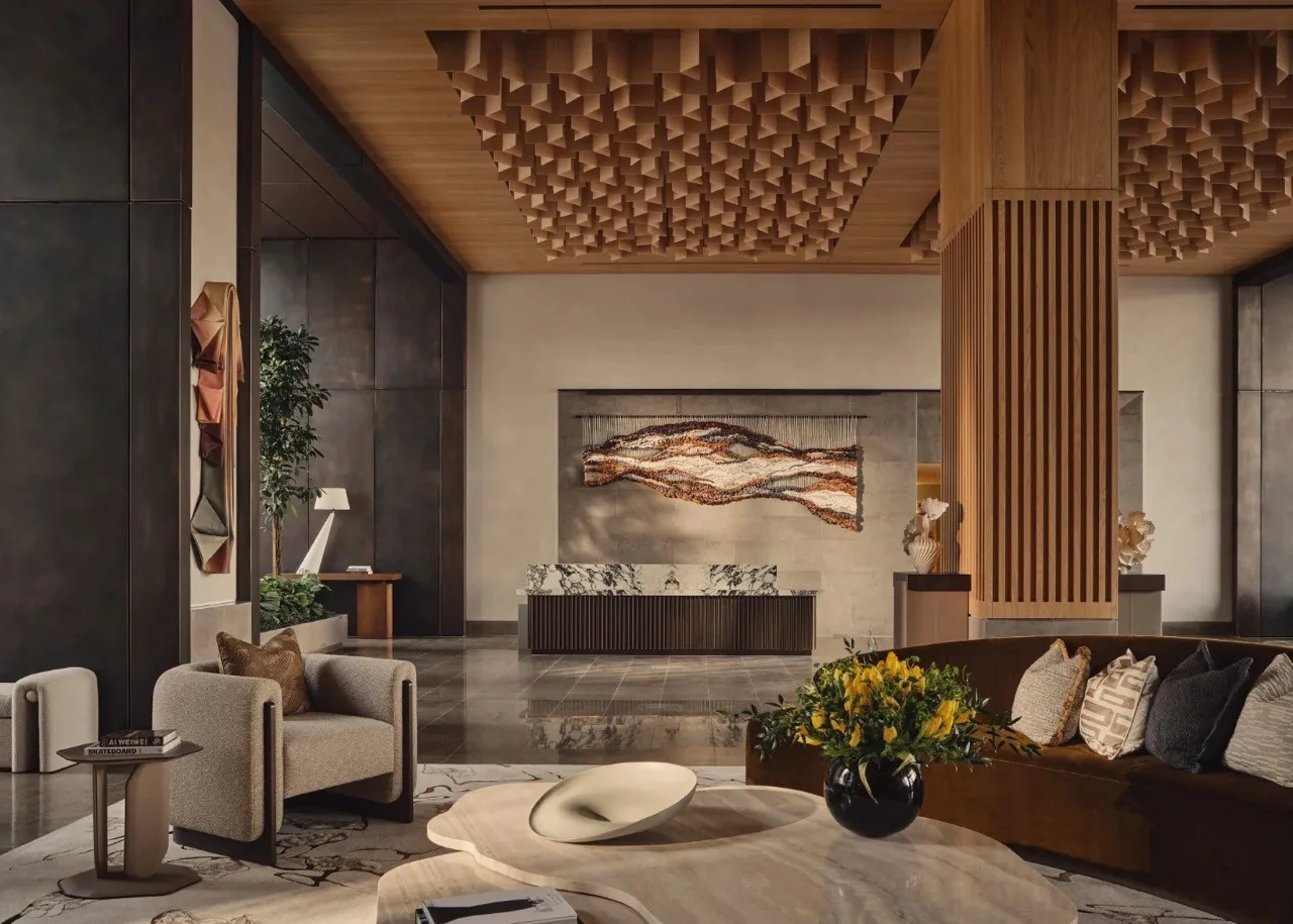 Seven Southbank Place Se1 Concierge Lobby Luxury Residents Reception London