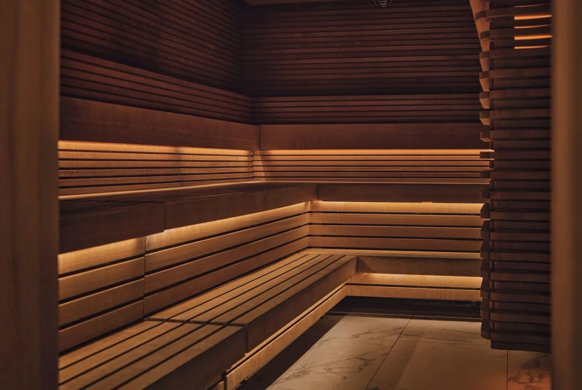 Seven Southbank Place Se1 Steam Sauna Room Residents Wellness Amenity London