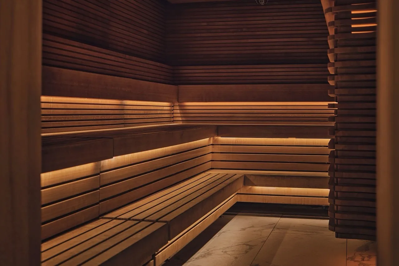 Seven Southbank Place Se1 Steam Sauna Room Residents Wellness Amenity London