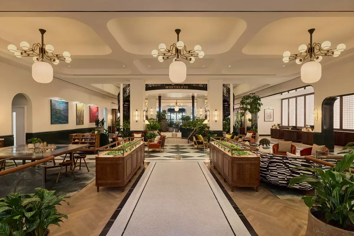 Six Senses Hotel Lobby The Whiteley Bayswater London W2