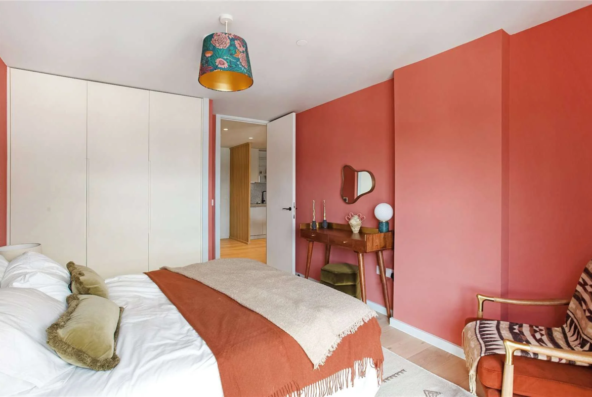 Smokehaus Bayford Street E8 3se Master Bedroom Built In Wardrobes Dressing Table Hackney