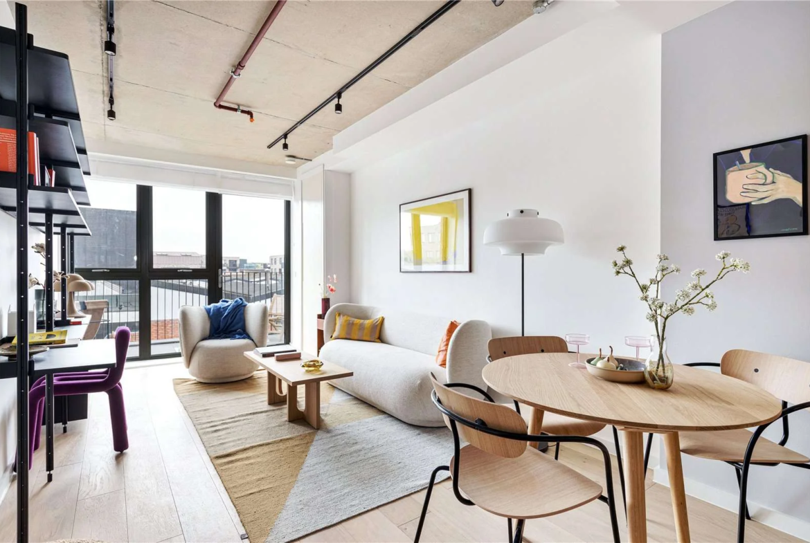 Smokehaus Bayford Street E8 3se Open Plan Living Dining Room Industrial Ceiling London Fields