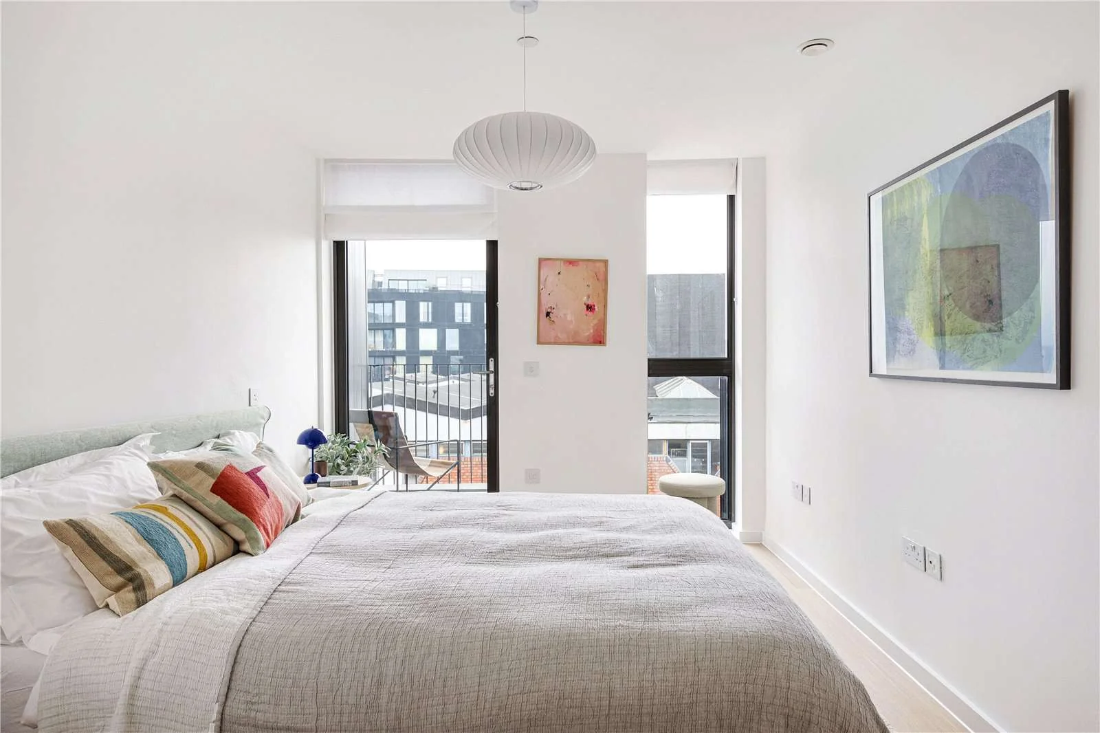 Smokehaus Bayford Street E8 3se Second Bedroom Dual Aspect Balcony Access London Fields E8