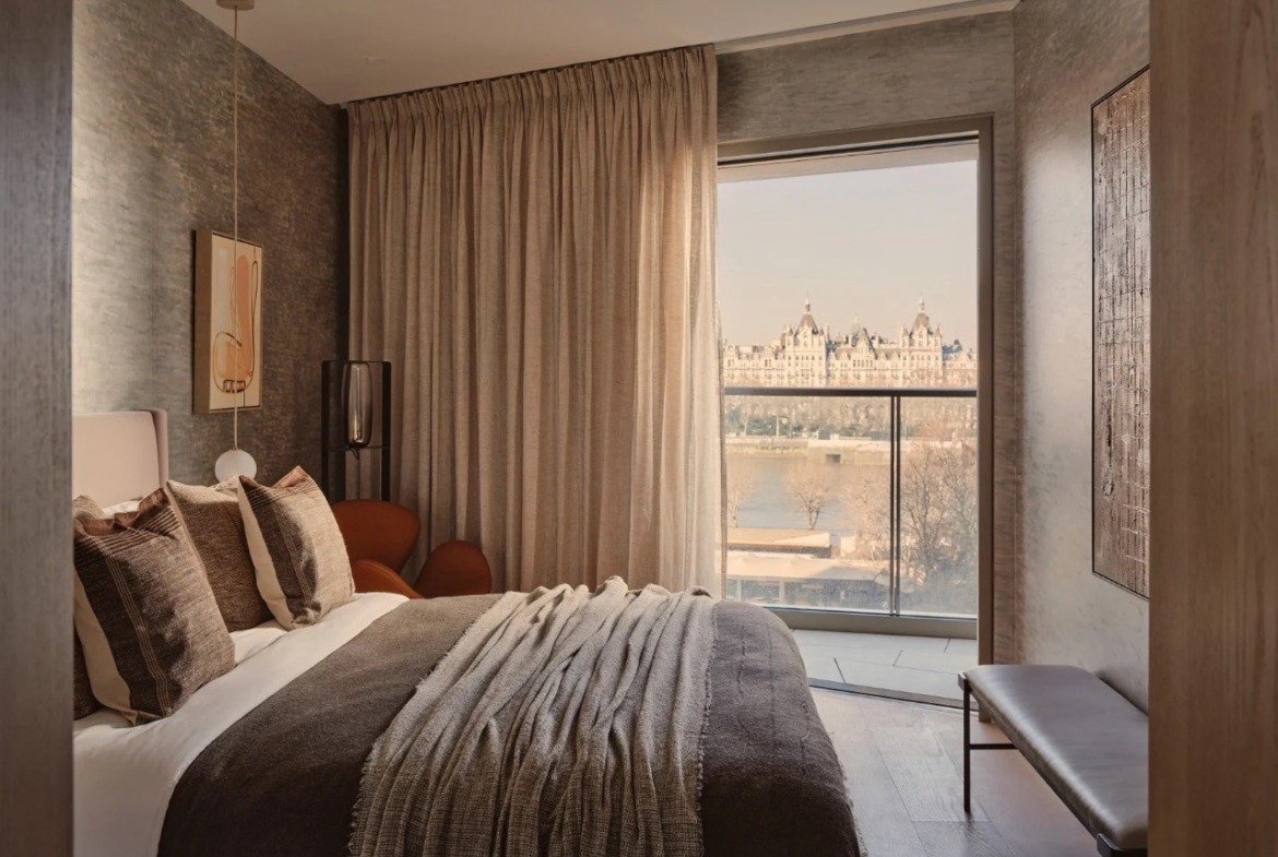 Southbank Place Se1 Bedroom River View