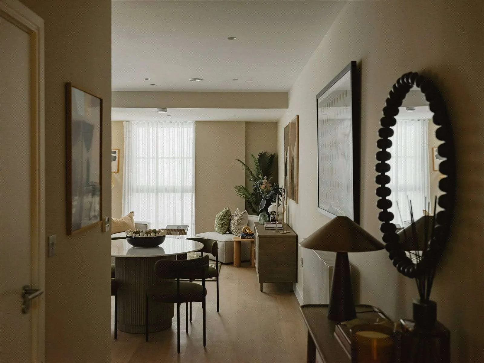The Langdon Byron Street E14 London Hallway Entrance Open Plan Living Area Development East London