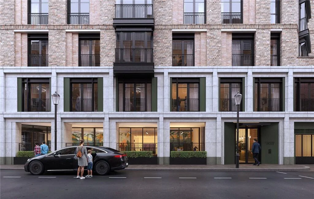 The Lucan 2 Lucan Place Chelsea Facade Front Elevation Render London Sw3