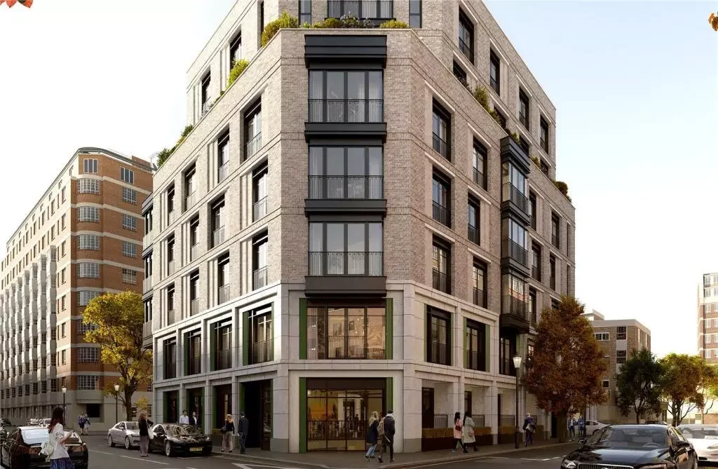 The Lucan Chelsea Exterior Corner Autumn Render Kpf Autograph Collection London