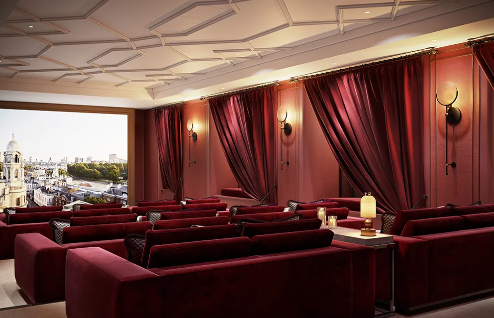 The Owo Whitehall London Cinema Room