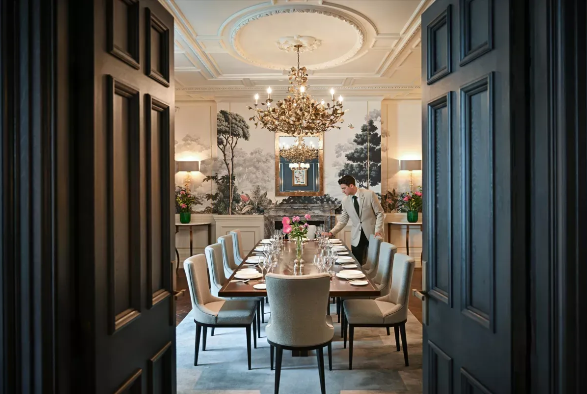 The Owo Whitehall London Dining Room Luxury Interior