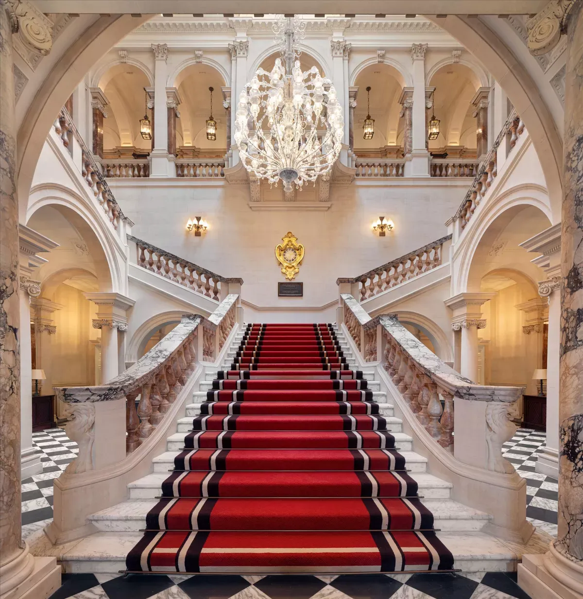 The Owo Whitehall London Grand Staircase Heritage Interior