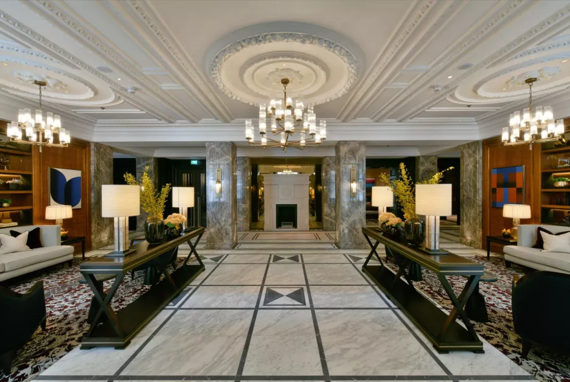 The Owo Whitehall London Luxury Lobby Interior