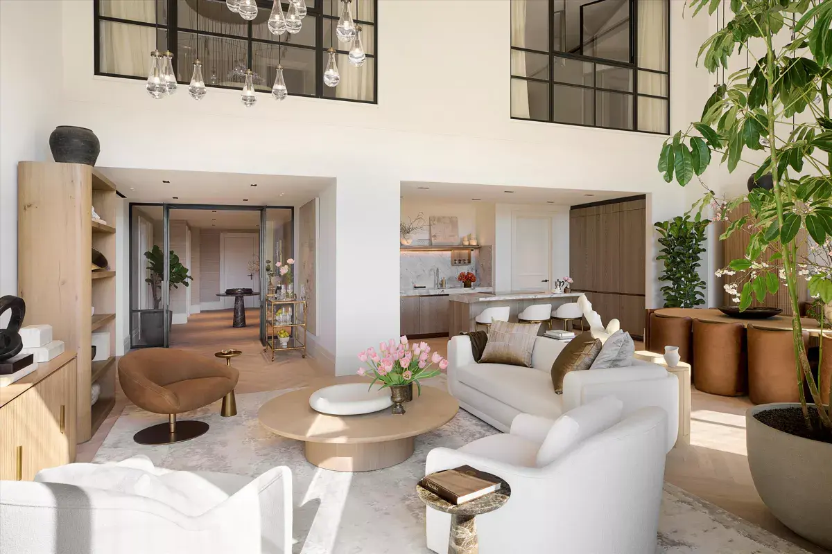 The Whiteley Penthouse 901 Central Duplex Reception Room Bayswater London