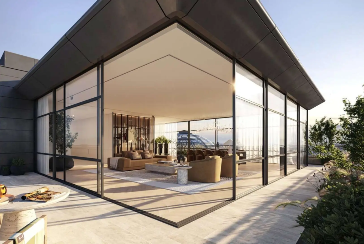 The Whiteley Penthouse Duplex Floor Plan 9th Floor Bayswater London