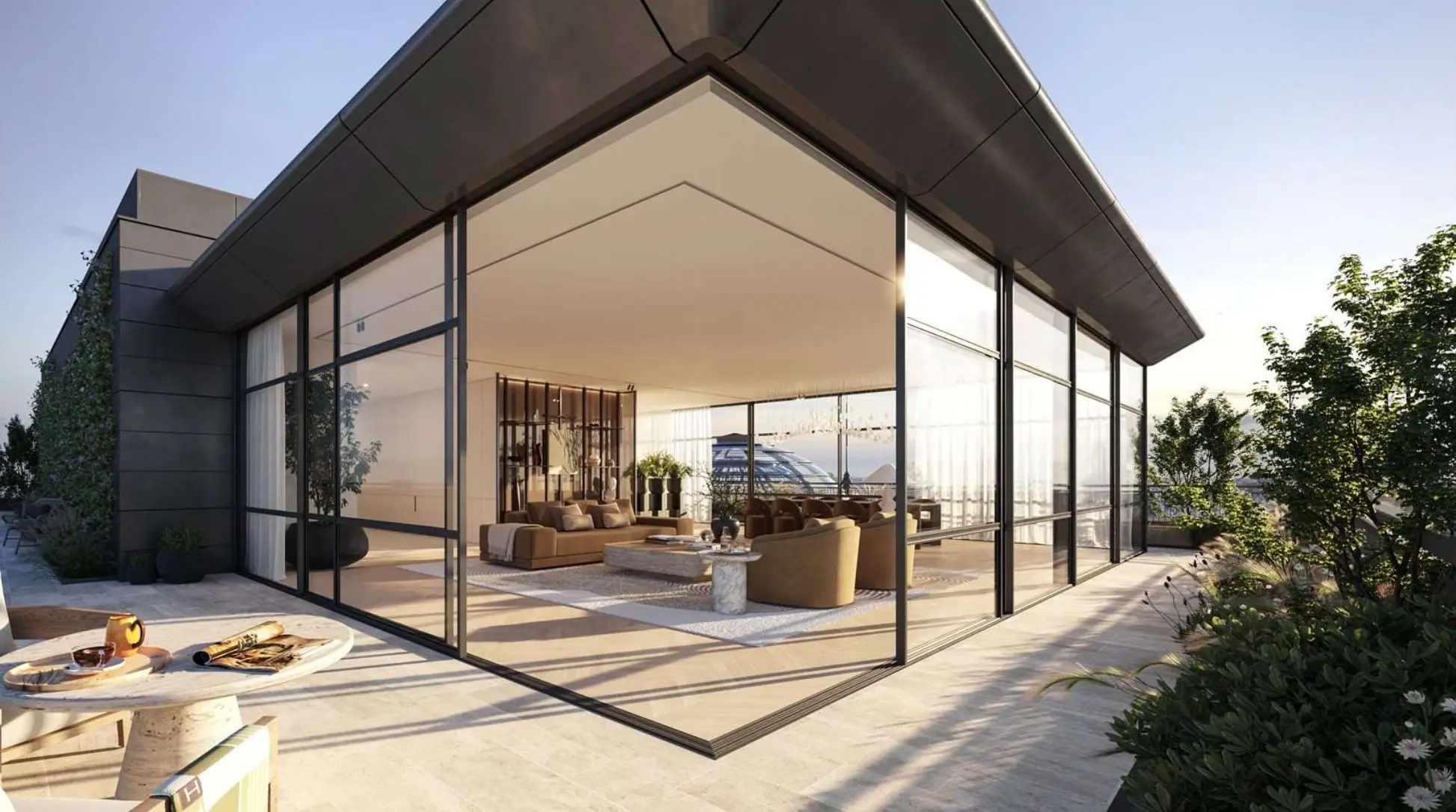 The Whiteley Penthouse Duplex Floor Plan 9th Floor Bayswater London