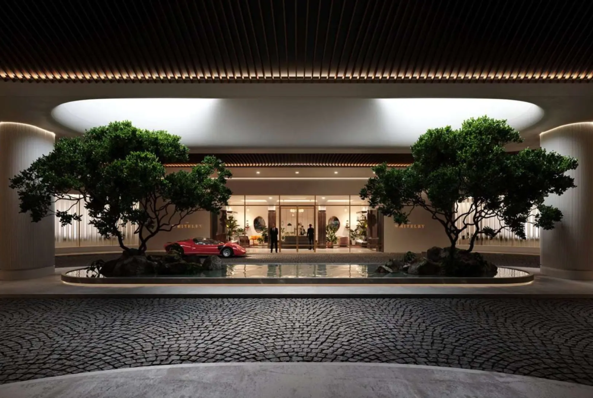 The Whiteley Penthouse Wraparound Terrace Floor Plan 2000sqft London