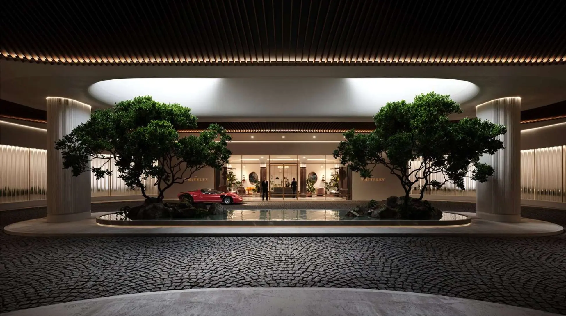 The Whiteley Penthouse Wraparound Terrace Floor Plan 2000sqft London