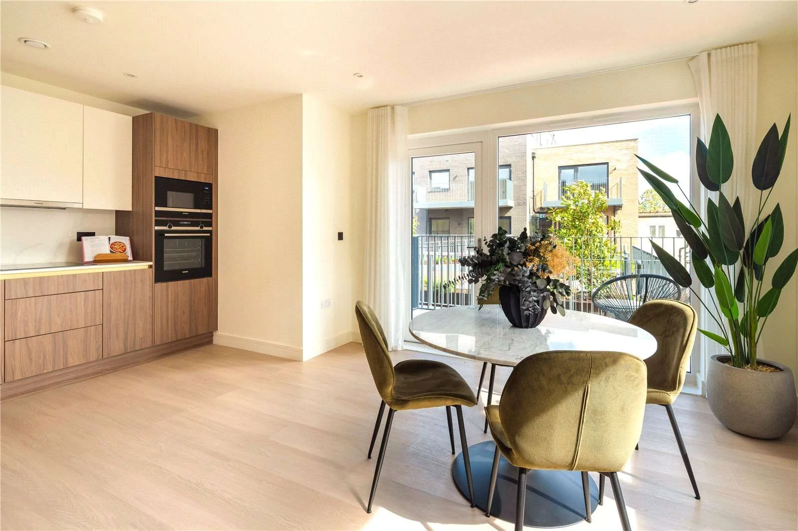 Urban Picturehouse Sidcup Da15 London Dining Room Floor To Ceiling Windows Private Balcony