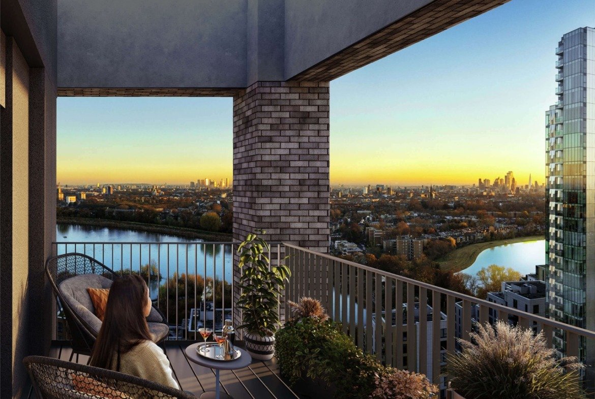 2 Bedroom Penthouse for Sale Finsbury Park London | Woodberry Down