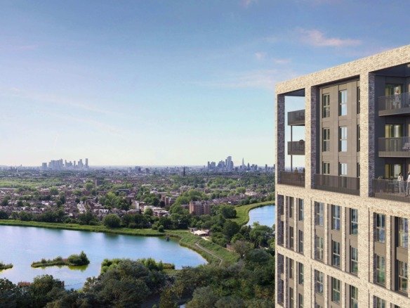 Woodberry Down 3 Bedroom Penthouse Exterior