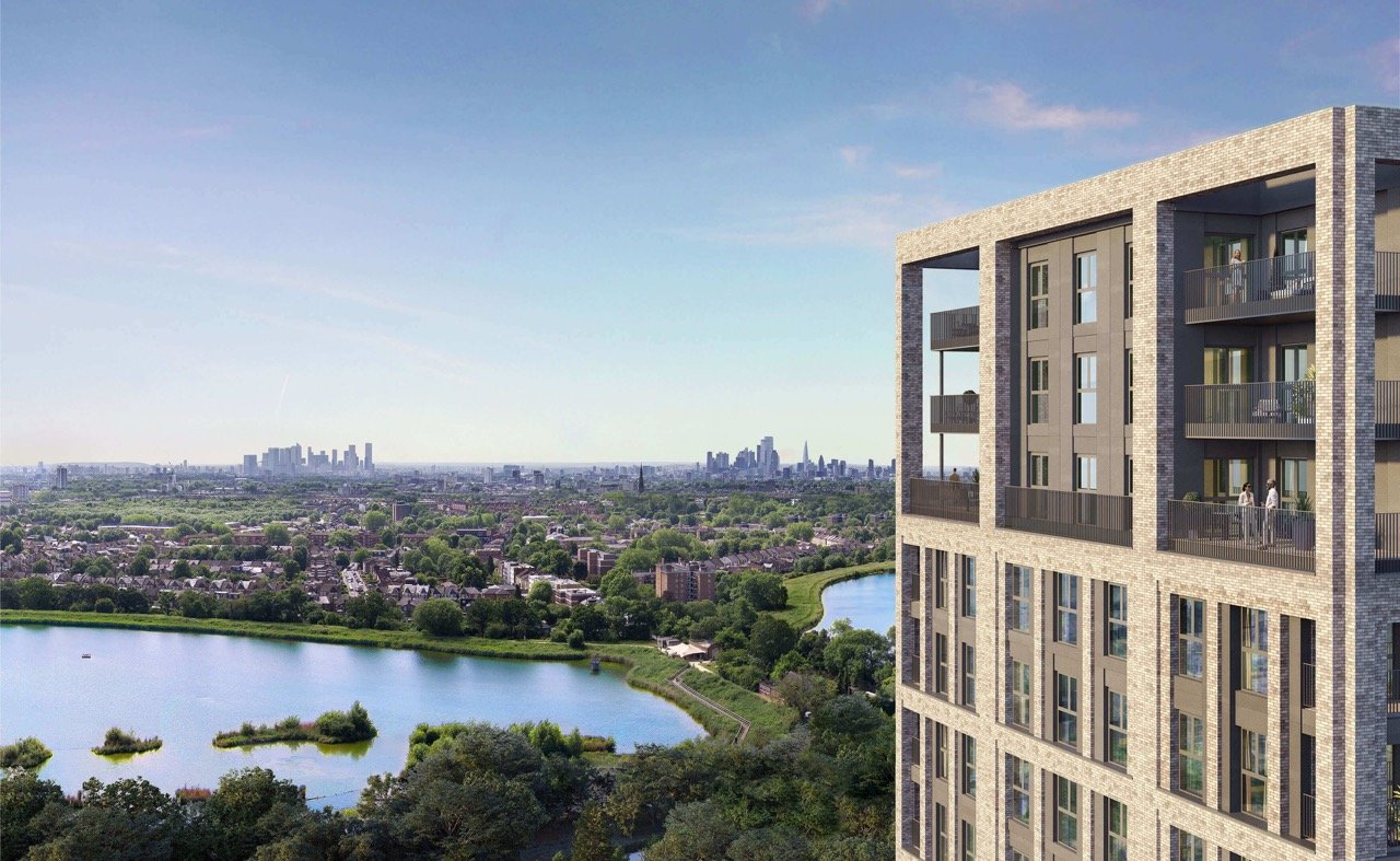 Woodberry Down 3 Bedroom Penthouse Exterior