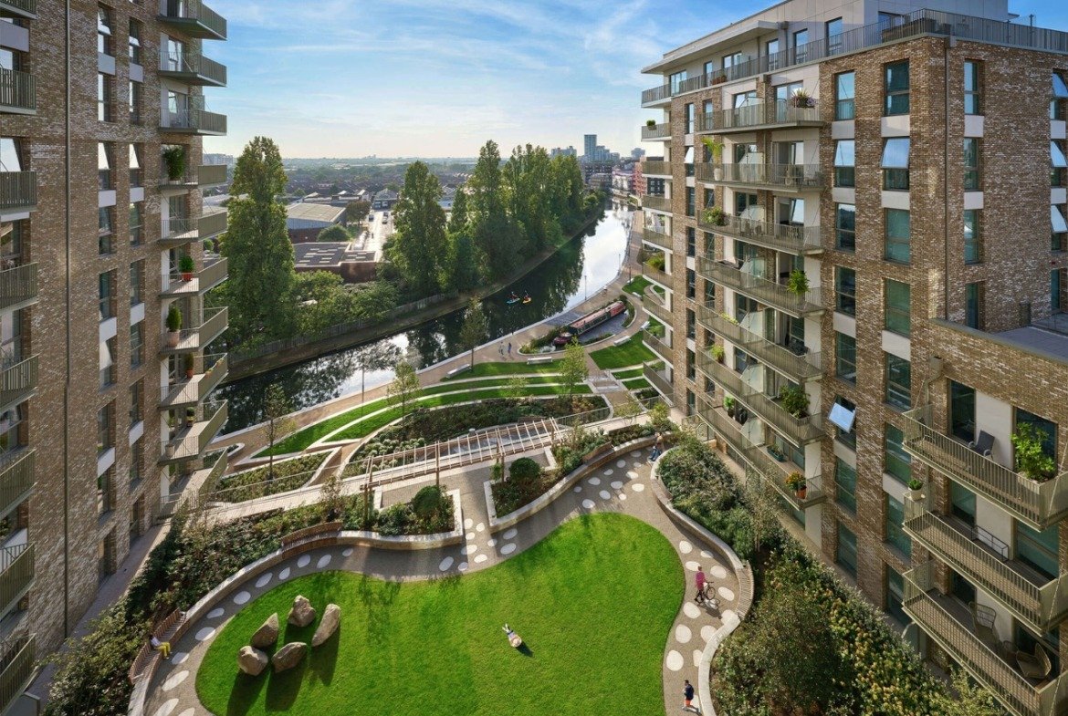 1 Bedroom Apartment for Sale Wembley London with Canal Living and High Growth Potential