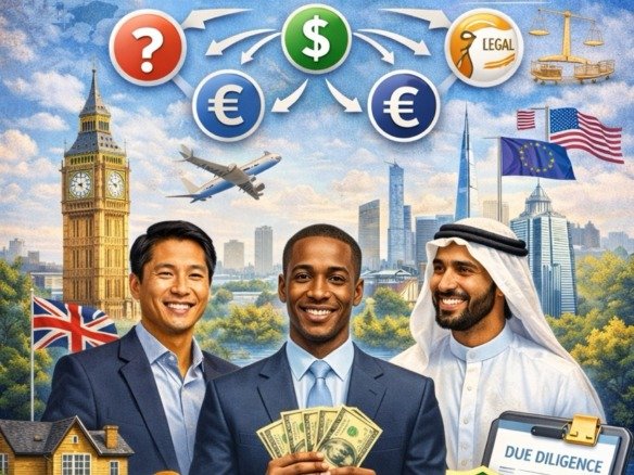 What foreign investors should know before buying property with global buyers, legal checks, due diligence and real estate investment concept