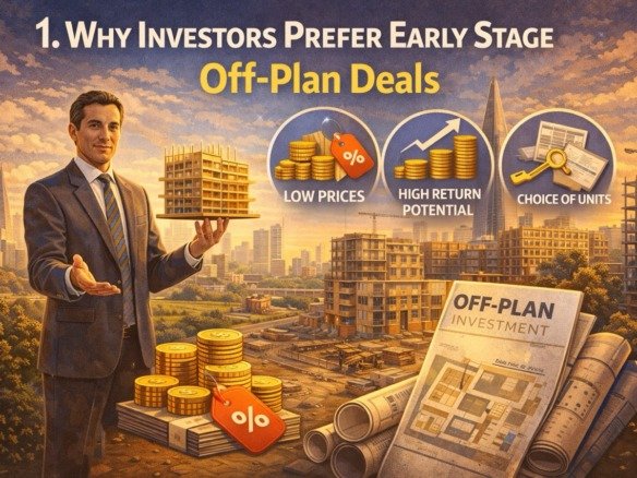 why investors prefer early stage off plan deals showing lower prices higher returns and early investment advantages