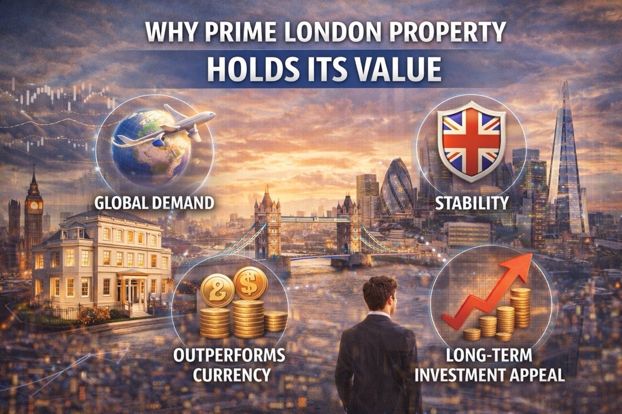 Why prime London property holds its value with strong demand, market stability and long term real estate investment growth