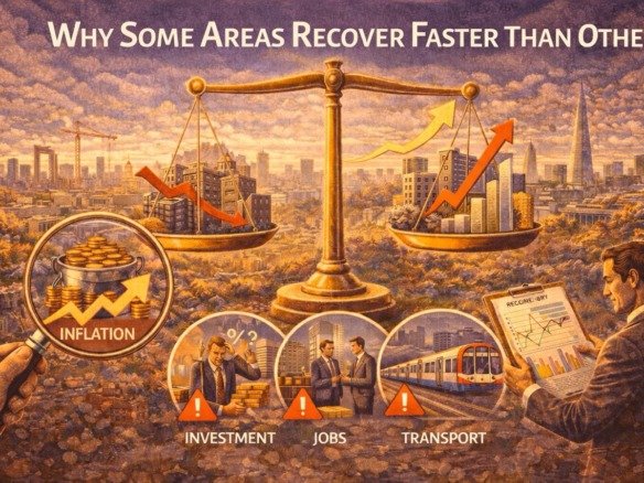 why some areas recover faster than others property market showing investment jobs transport and growth differences