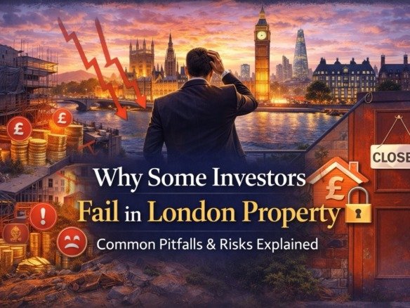 Why some investors fail in London property showing financial losses, market risks, and investment challenges