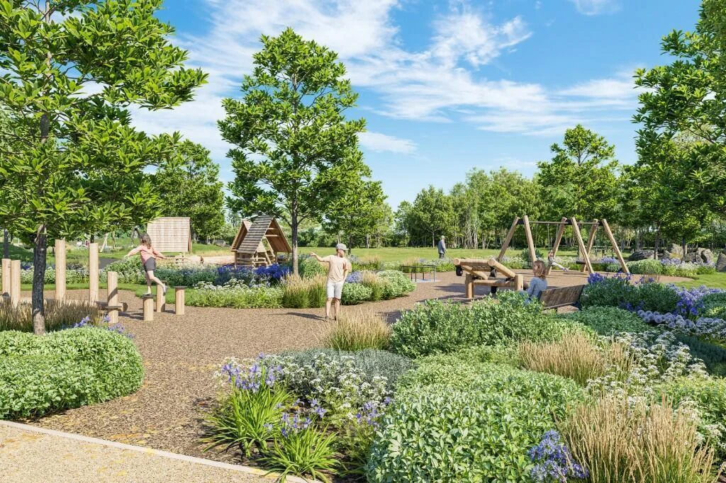 Winterbrook Meadows Landscaped Play Area