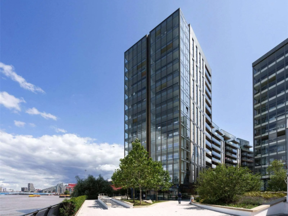 9 Eastfields Riverside Quarter Wandsworth Sw18 Glass Tower Exterior River Thames Frontage Luxury Apartments London