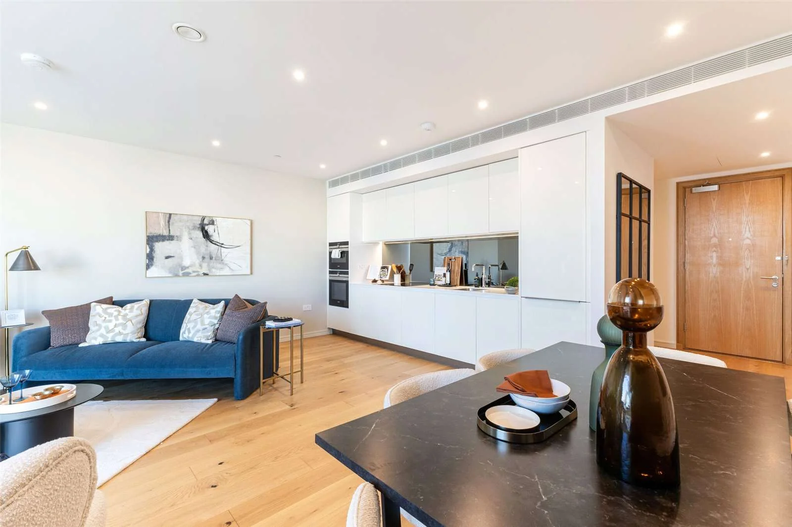 9 Eastfields Riverside Quarter Wandsworth Sw18 Open Plan Living Dining Kitchen Entrance Hallway London