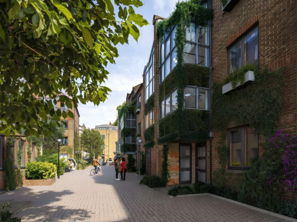 Angel Village 320 City Road London Ec1v Hall Street Exterior Brick Development