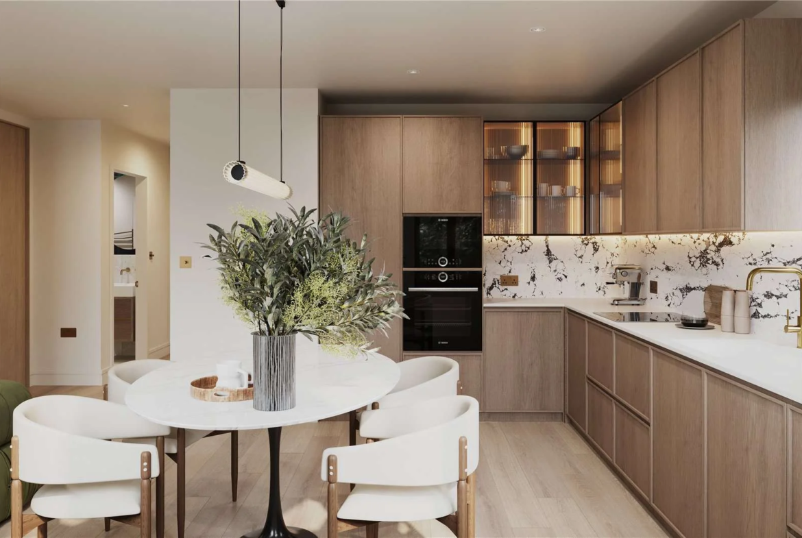 Angel Village 320 City Road London Ec1v Kitchen Bosch Appliances Marble Splashback 3 Bed