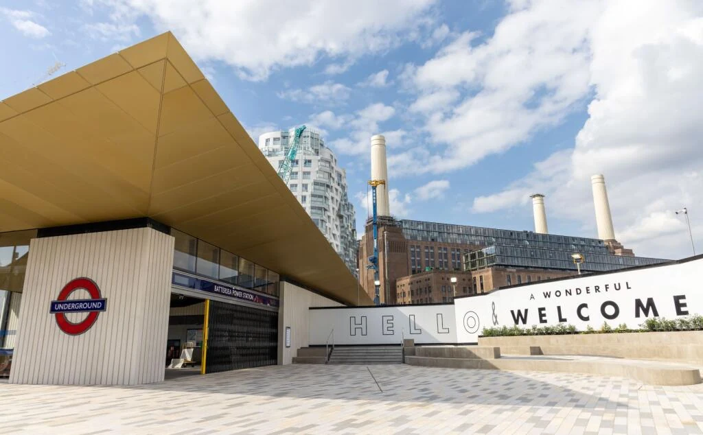 Battersea Power Station Underground Station Sw11 Northern Line Entrance